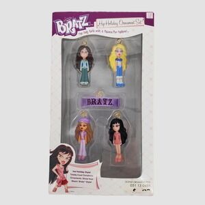 Bratz Hip Holiday Ornament Set 2005 Enesco MGA Y2K Christmas Decor New In Box